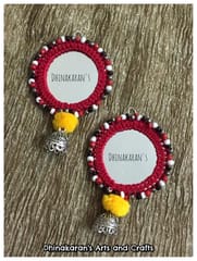 Big Mirror Jhumkis