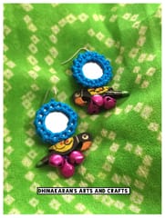 Mini Mirror Earrings