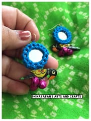 Mini Mirror Earrings