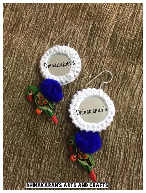 Banno Mirror Earrings-(7)