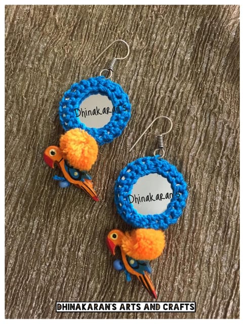 Banno Mirror Earrings-(11)