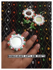 Simple Mirror Fingerring-TIRANGA