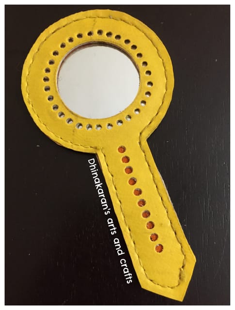 Yellow Hand Mirror