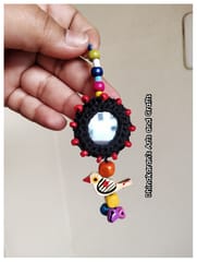 Gulaabo Mirror Bagcharm-(3)