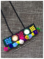 Checkers Banjara Kutchwork Neckpiece