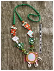 Tiranga Banjara Kutchwork Neckpiece