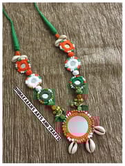 Tiranga Banjara Kutchwork Neckpiece