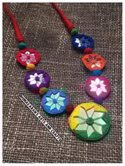 Gulmohar Banjara Kutchwork Neckpiece