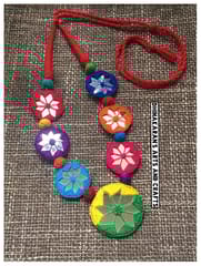 Gulmohar Banjara Kutchwork Neckpiece