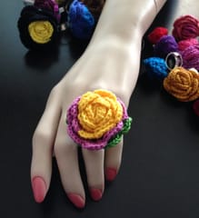 Classy Crochet Finger Ring