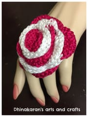 Lovely Crochet Finger Ring