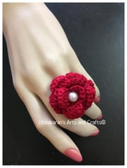 Classic Crochet Finger Ring