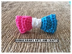 Bow Crochet Finger Ring