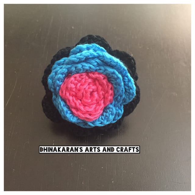 Bright Crochet Finger Ring