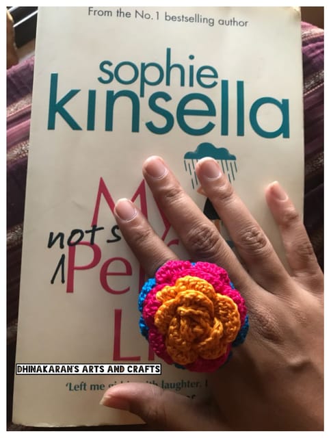 Dapper Crochet Finger Ring