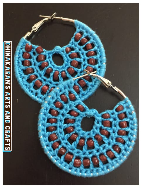 Sober Crochet Hoops