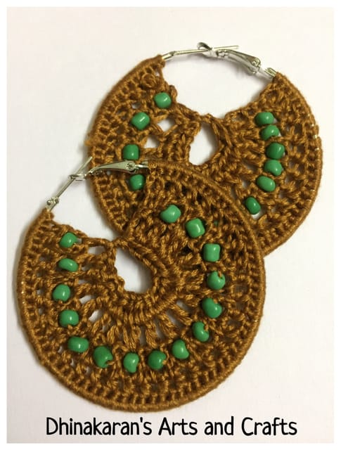 Brownie Crochet Hoops