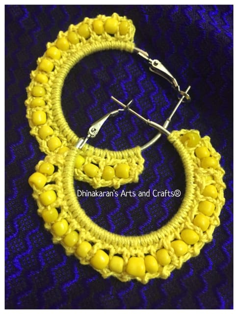 Butterscotch Crochet Hoops