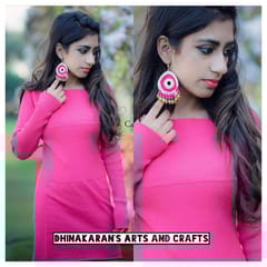 Anarkali Crochet Earrings