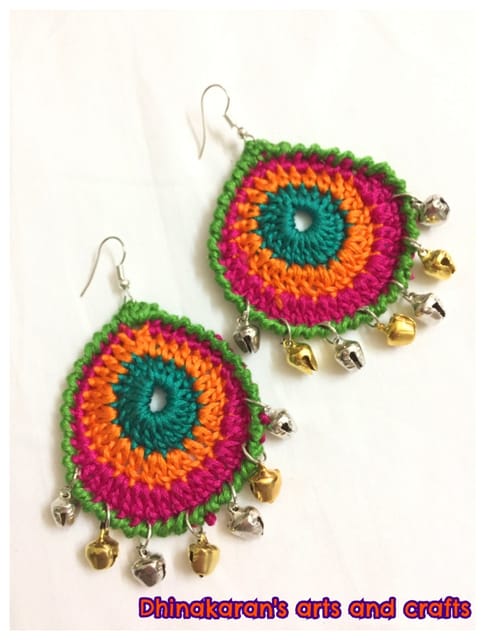 Chamki Crochet Earrings