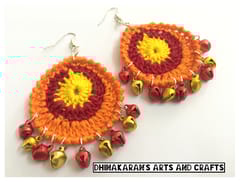 Sunrise Crochet Earrings