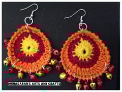 Sunrise Crochet Earrings