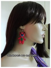 Cute Bears Crochet Earrings