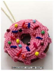 Doughnut Crochet Necklace