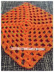 Crochet Patch-ORANGE