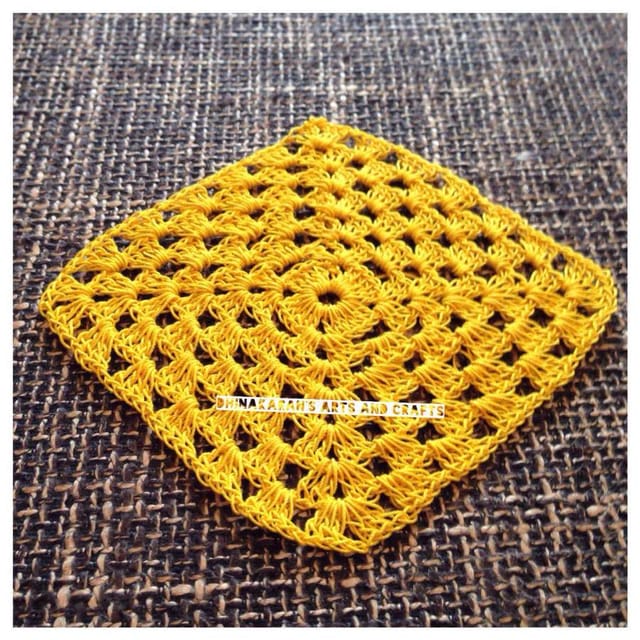 Crochet Patch-YELLOW