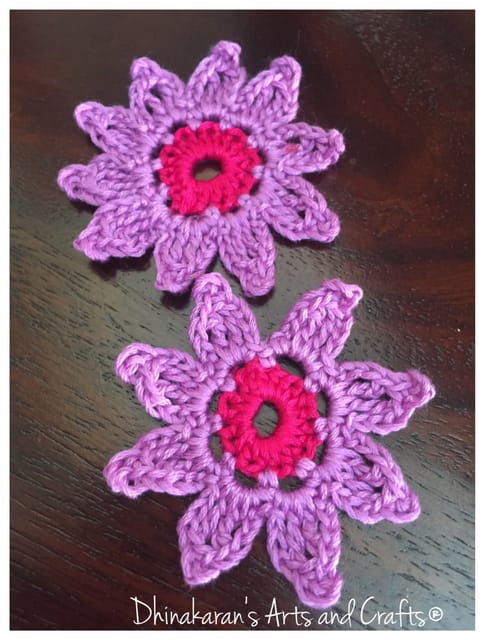 Sweet Daisies Crochet Patches-(10)