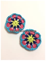 MagicFlower Crochet Patches-(99)