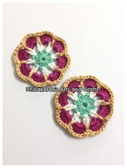 MagicFlower Crochet Patches-(100)