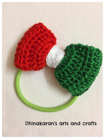 Crochet Bow HairTie-(14)