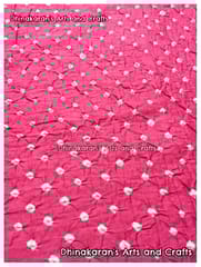 PINK Bandhani Fabric