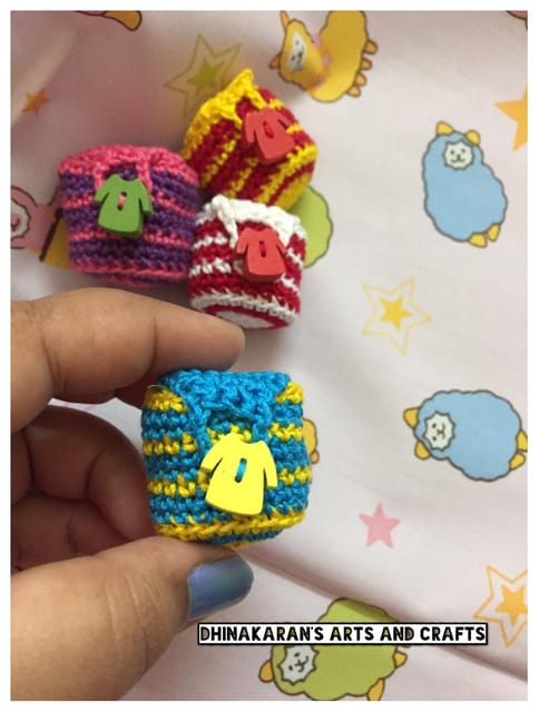 Mini Crochet Coin Purse-(3)