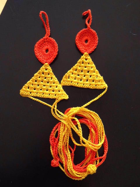 Jazzy Crochet Bareefeet Sandals
