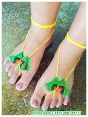 Butterfly Crochet Bareefeet Sandals