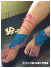 Bubbly Crochet Bareefeet Sandals