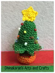Christmas Tree Crochet Soft Toy
