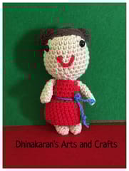 Glam Girl Crochet Soft Toy