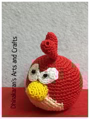 BIG Angry Bird Crochet Soft Toy