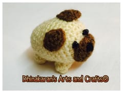 Pug Crochet Soft Toy