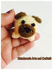 Pug Crochet Soft Toy