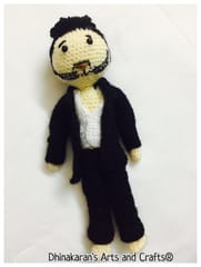 Handsome Hunk Crochet Soft Toy