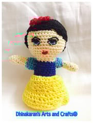 SNOW WHITE Crochet Soft Toy