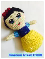 SNOW WHITE Crochet Soft Toy