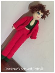 Michael Jackson Crochet Soft Toy