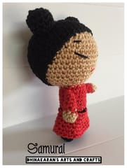 Samurai Crochet Soft Toy