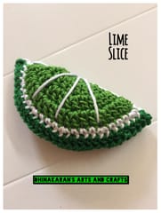 Crochet Lime Slice